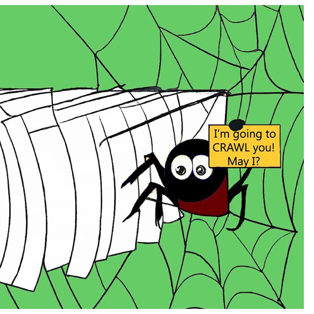 The spider is ready to crawl the web pages